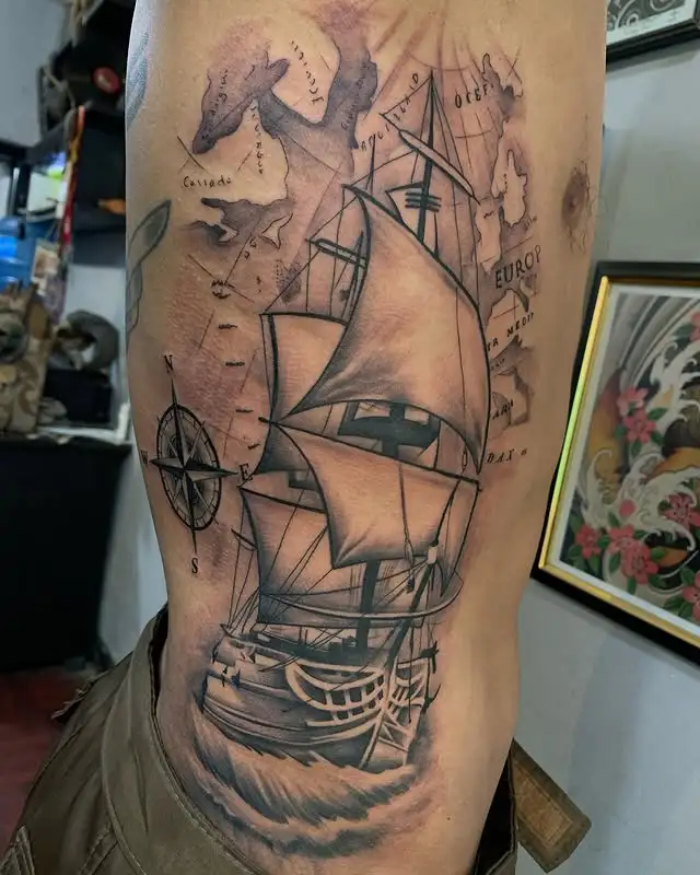 Tattoo cover-up transformation at Eden Tattoo Nepal in Thamel Kathmandu