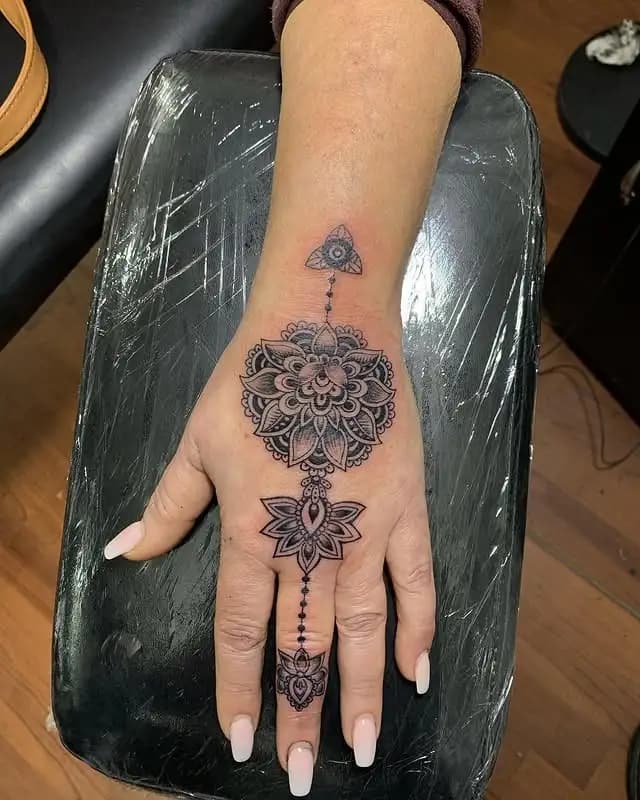 Custom tattoo design session at Eden Tattoo Nepal studio